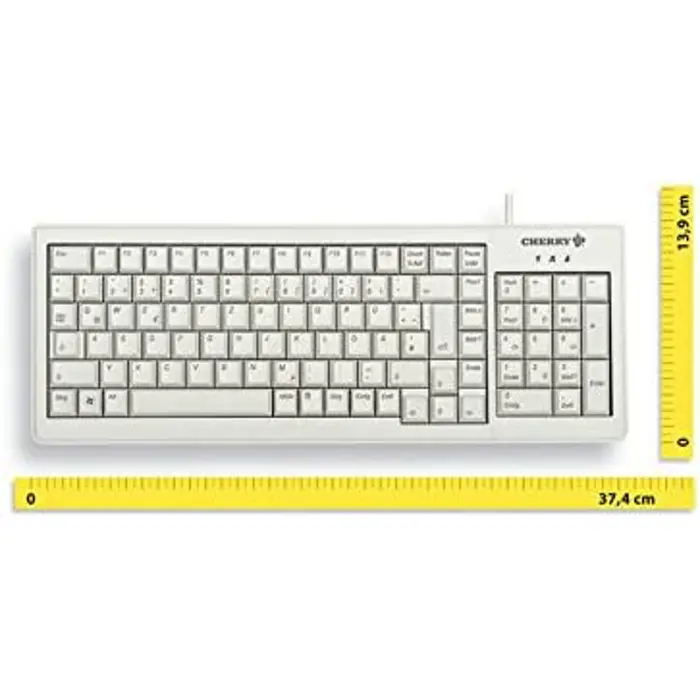DE layout - CHERRY XS Complete Keyboard G84-5200, keyboard (grey)