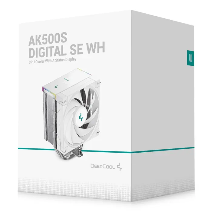 DeepCool AK500S Digital SE WH Processor Air cooler 12 cm White 1 pc(s)