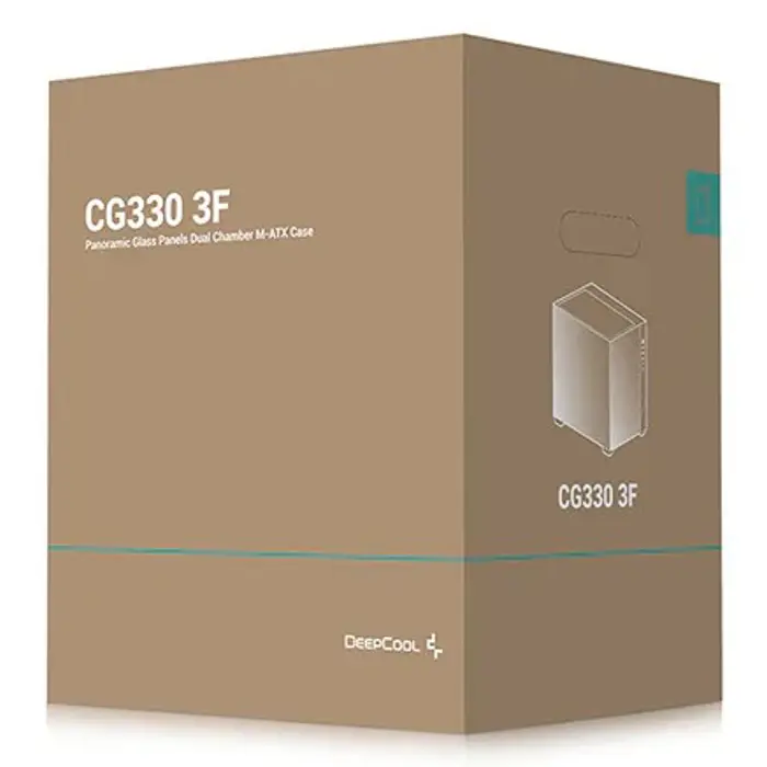 DeepCool CG330 3F Tower Black
