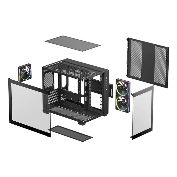 DeepCool CG330 3F Tower Black