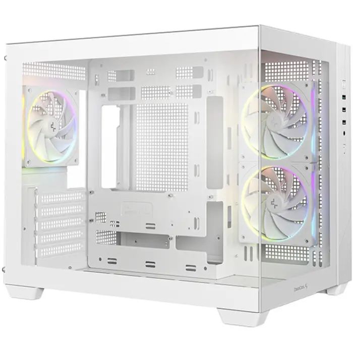 DeepCool CG330 3F WH (white, panoramic design)