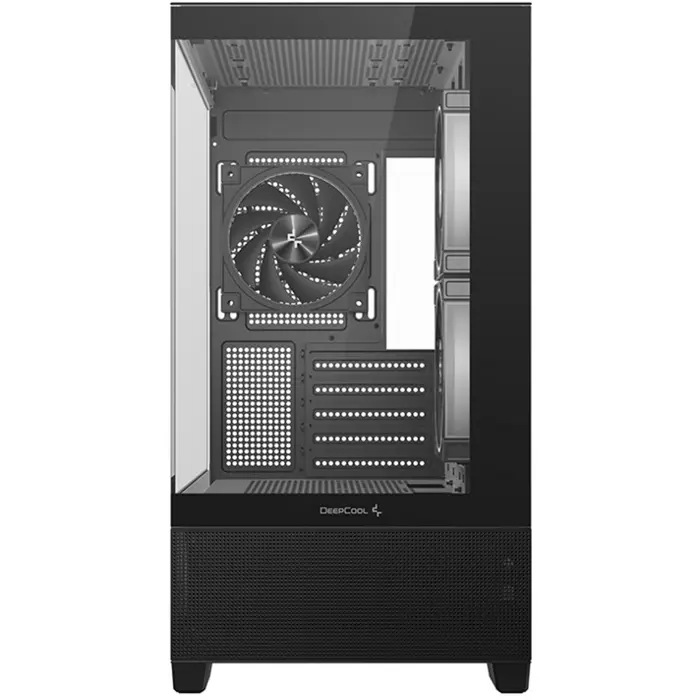 DeepCool CG380 3F, Tower Case, Black, Tempered Glass x 2