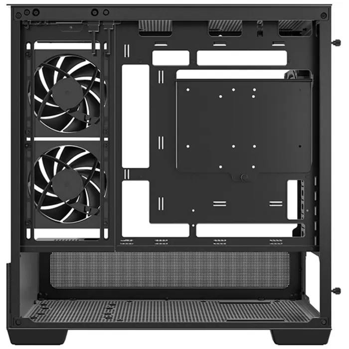 DeepCool CG380 3F, Tower Case, Black, Tempered Glass x 2