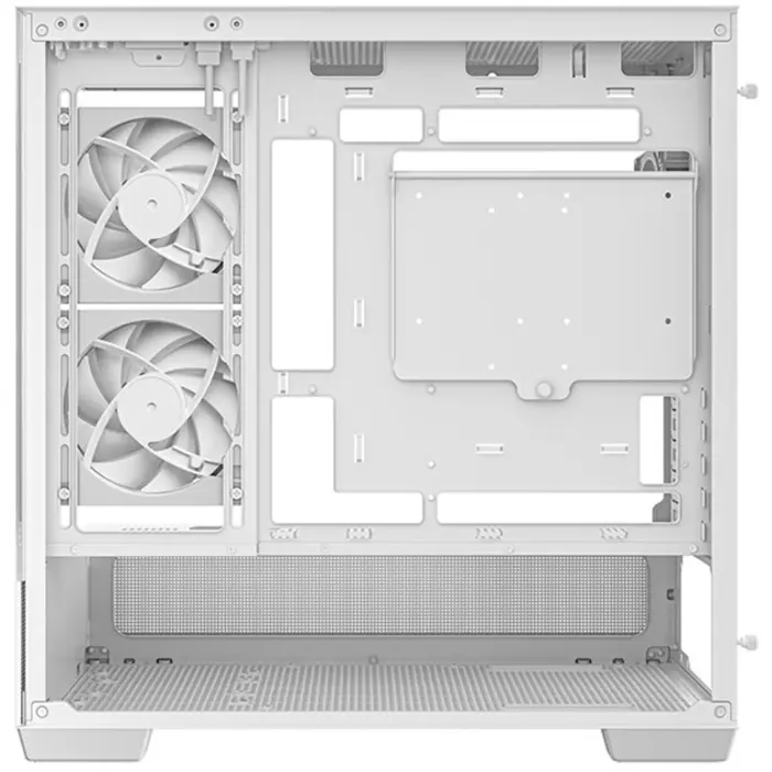 DeepCool CG380 3F, Tower case white, Tempered Glass x 2