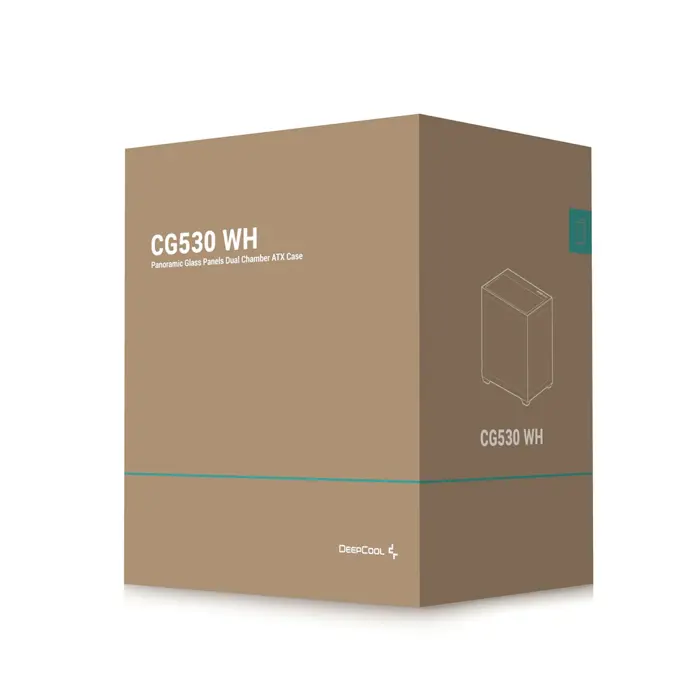 DeepCool CG530 WH Midi Tower White