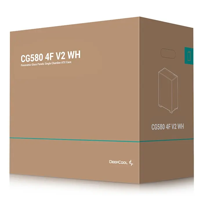 DeepCool CG580 4F V2 Midi Tower White