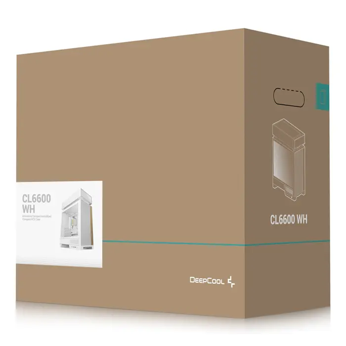 DeepCool CL6600 WH Midi Tower White