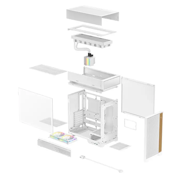 DeepCool CL6600 WH Midi Tower White