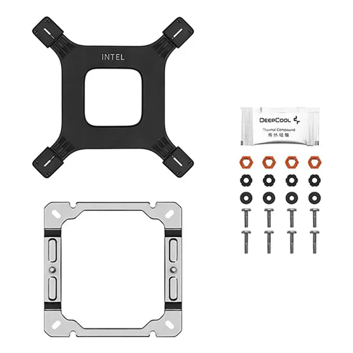 Deepcool CPU Cooler | AG400 WH ARGB V2 | Intel, AMD