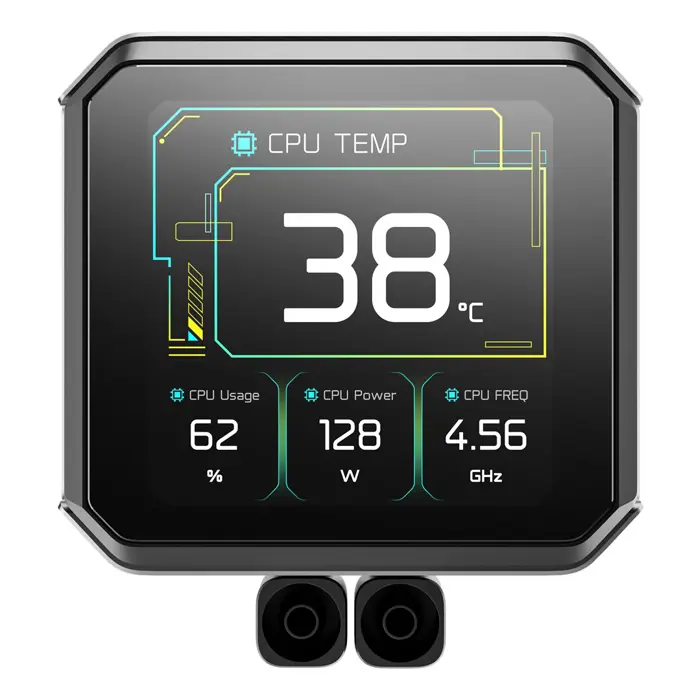 DeepCool Spartacus 420 Processor Liquid cooling kit 14 cm Black