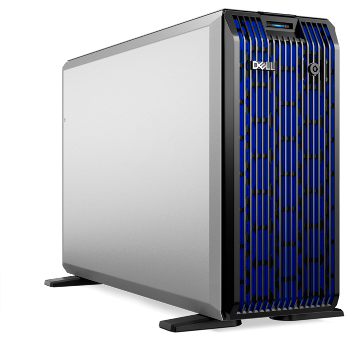 DELL EMC PowerEdge T360, 8x3.5", Xeon 6 6333P 3.1GHz 6C/12T, 32GB ECC UDIMM (5600MT/s), 2x480GB SATA RI SSD, PERC H755, iDRAC9 Enterprise, Dual 700W PSU, BCM 5720 DP 1GbE, 3Y NBD