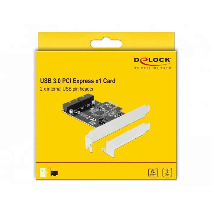 DeLOCK 90387 interface cards/adapter Internal USB 3.2 Gen 1 (3.1 Gen 1)