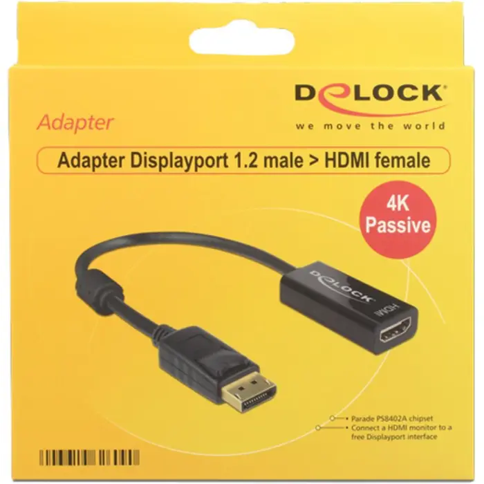 DeLOCK DisplayPort St > HDMI blue 4K
