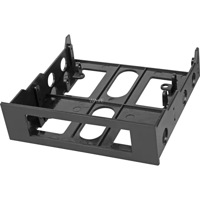Delock Frame 5.25 inch > 3.5 inch black - black