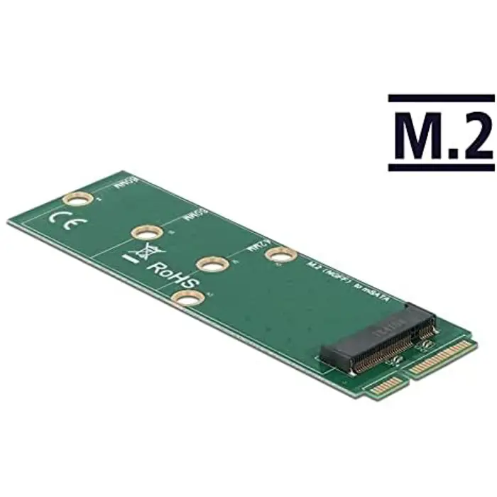 DeLOCK mSATA to M.2 Key B Slot, adapter