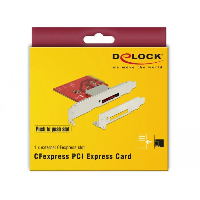 DeLOCK PCI card> 1x ext. CFexpress slot