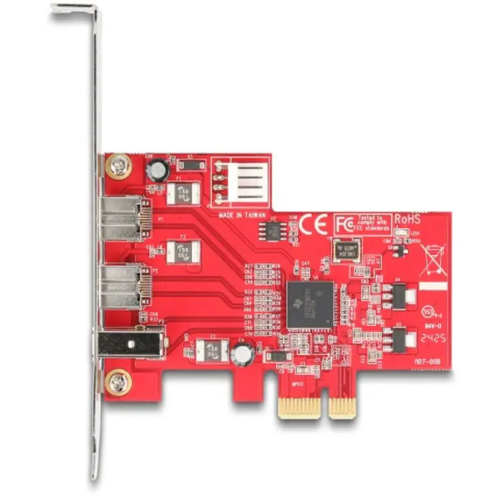 DeLOCK PCIe x1 > 2x FireWire 800 + 1x FireWire 400