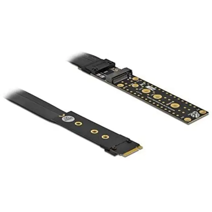 DeLOCK riser card M.2 Key M extension with 20 cm cable