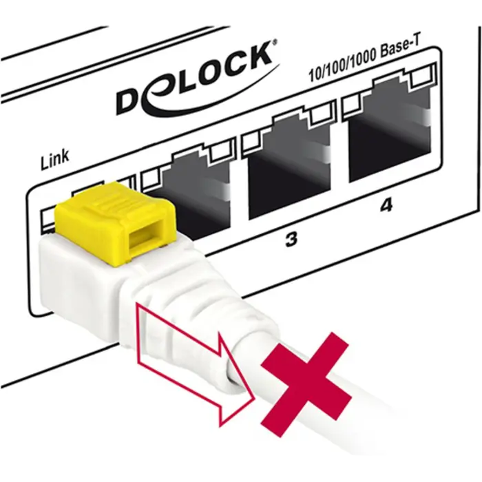 DeLOCK RJ45 Secure Cat. 6A 5m