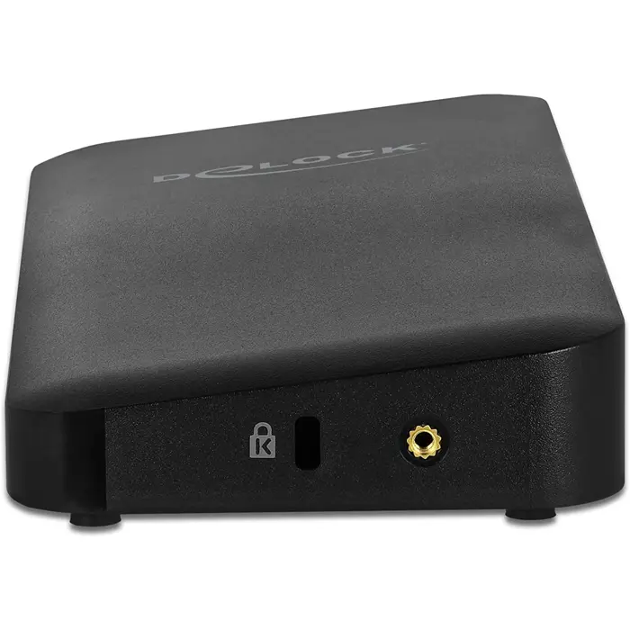 DeLOCK USB Type-C docking station (black, DisplayPort, HDMI, USB-C, USB-A)