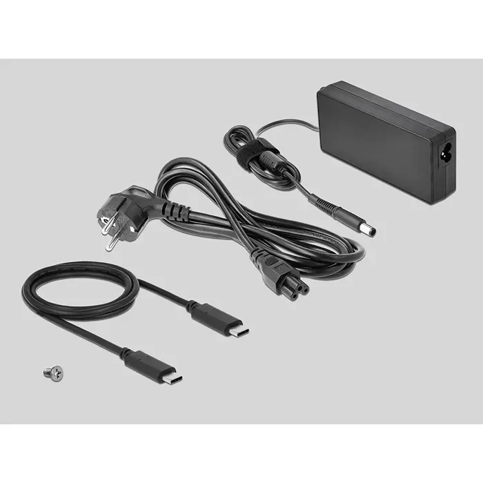 DeLOCK USB Type-C docking station (black, DisplayPort, HDMI, USB-C, USB-A)