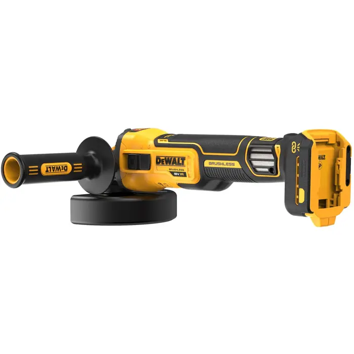 Dewalt cordless angle grinder DCG409VSNT, 125mm, 18Volt (yellow/black, without battery and charger, in T STAK box)
