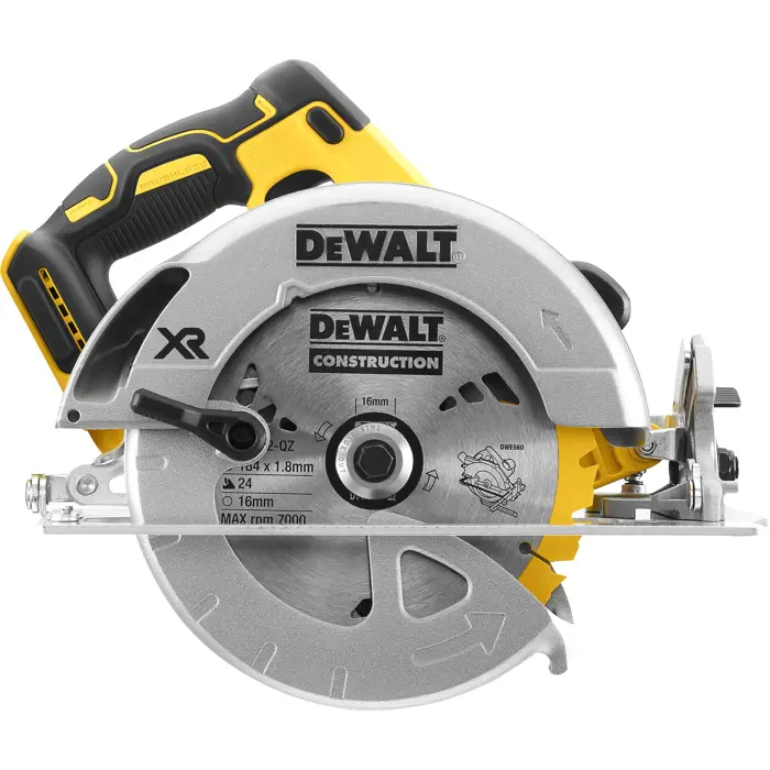 Dewalt cordless circular saw DCS570NT, 18 volts (yellow/black, without battery and charger, in TSTAK Box VI)