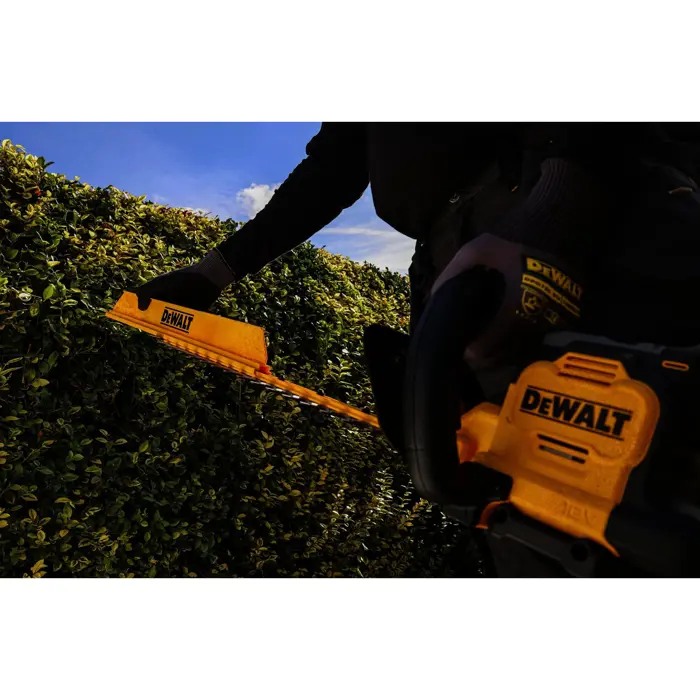 Dewalt cordless hedge trimmer (DCMHT567N-XJ), 18 volts (yellow/black, without battery and charger)
