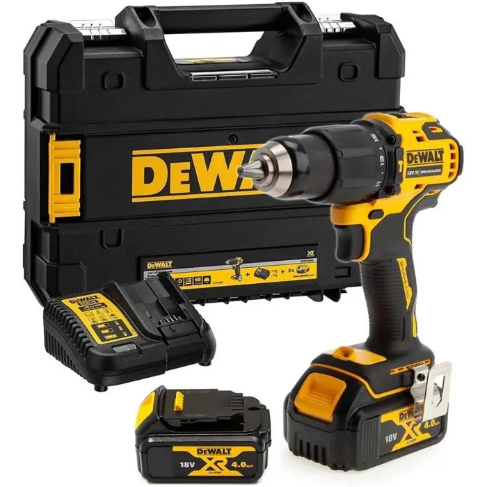 Dewalt cordless impact drill DCD709M2T-QW 18V BL, 4Ah
