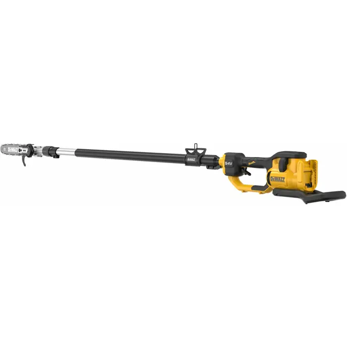 Dewalt cordless pole pruner DCMPS635N, 54 volts (yellow/black, without battery and charger, with telescopic handle)