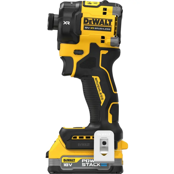Dewalt hydraulic cordless impact wrench DCF870E2T, 1/4", 18Volt (yellow/black, 2x POWERSTACK Li-Ion battery 1.7Ah, in T STAK box)