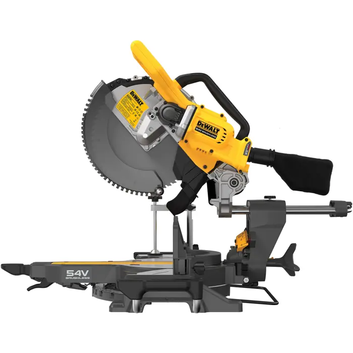 Dewalt XR FLEXVOLT cordless panel saw DCS781N, 54 volts, miter saw (yellow/black, without battery and charger)