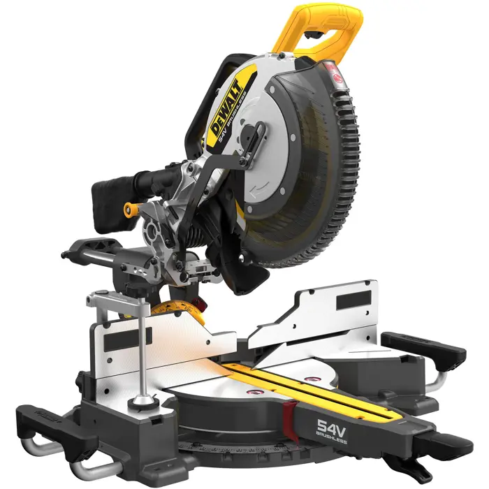 Dewalt XR FLEXVOLT cordless panel saw DCS781N, 54 volts, miter saw (yellow/black, without battery and charger)