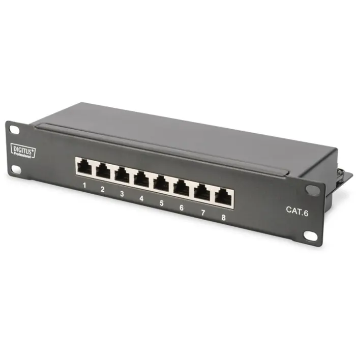 Digitus 10" patch panel Cat6 DN-91608S (black)