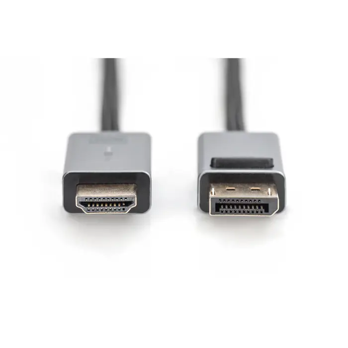Digitus adapter cable DisplayPort > HDMI, UHD 4K (black, 1.80 meters)