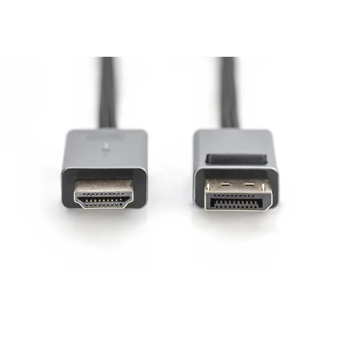 Digitus adapter cable DisplayPort > HDMI, UHD 4K (black, 3 meters)