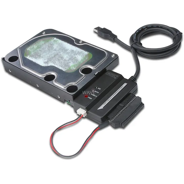 Digitus Adapter USB 3.2 Gen 1 > IDE + SATA cable DA-70325 (black)