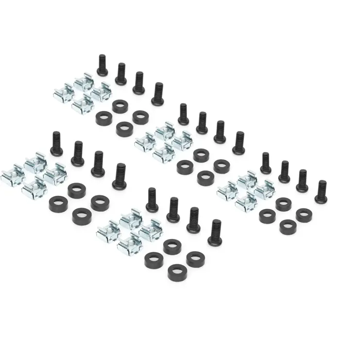 Digitus cable management bracket for 483mm (19") cabinets (black, 10 pieces, 2U, 44 x 100mm)