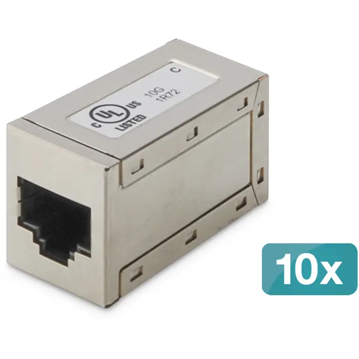 Digitus Cat.6 Modular Coupling (10 pieces)