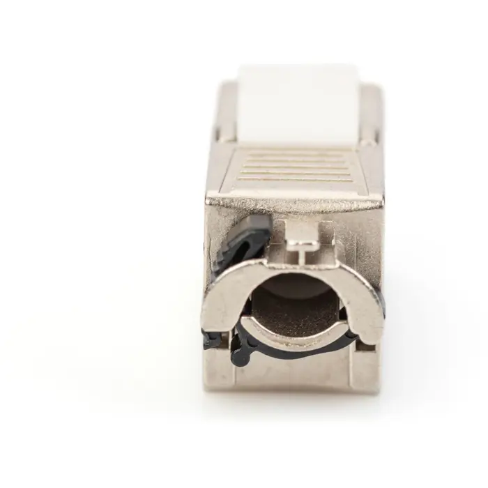 Digitus Cat.6a Keystone Module (silver, 8 pieces, with intelligent cable manager)