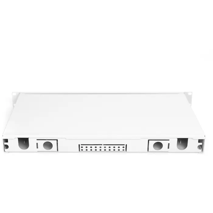 Digitus fiber optic splice box, 1U, equipped, LC, OM4 (gray)