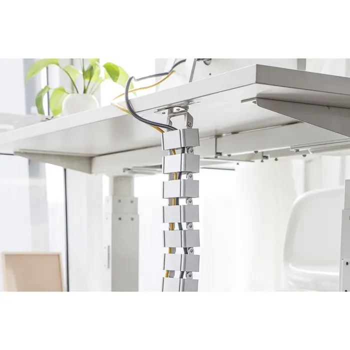 Digitus Flexible cable routing with adjustable length, silver
