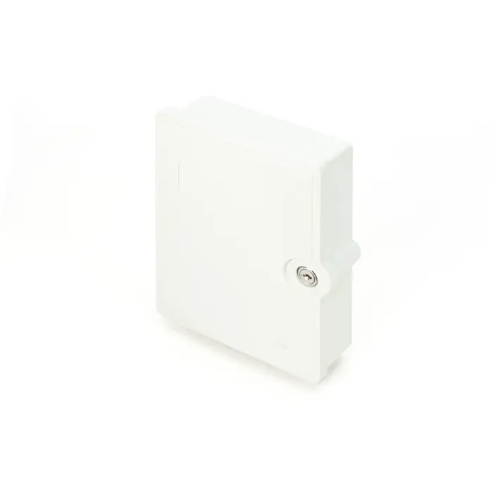 Digitus FTTH/FTTB connection housing - populated, OS2 12 fibers (gray, LC/APC)