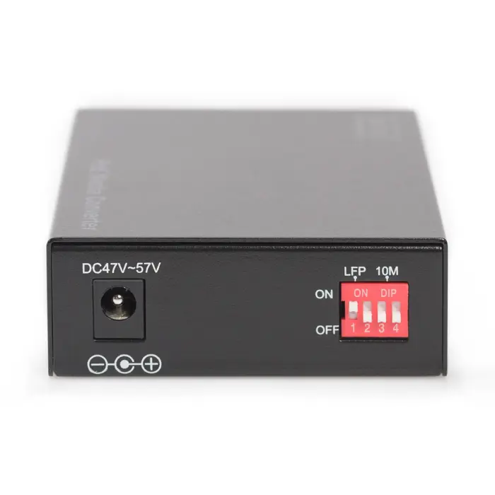 Digitus Gigabit PoE media converter, RJ45 / SC, MM