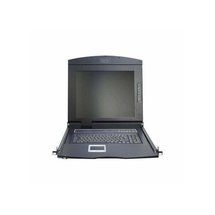 DIGITUS Modular KVM Console DS-72210-1GE - 43.2 cm (17") - 1280 x 1024 SXGA - DS-72210-1GE