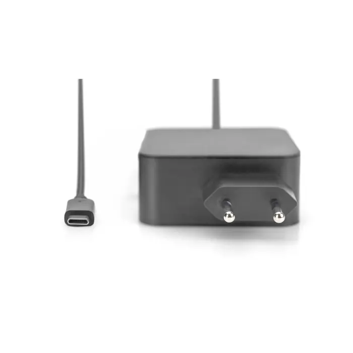 Digitus Notebook Charger DA-10071, USB-C, 65 Watt black, PD 3.0, cable length 1.20 meters