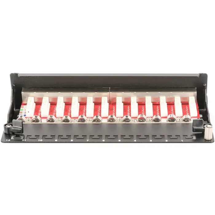 Digitus patch panel DN-91612SD-EA (black, desktop, Cat.6a)