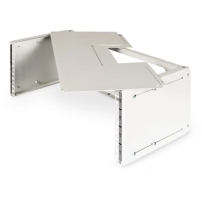 Digitus roof and base plate for patch holder (gray, 1 piece)