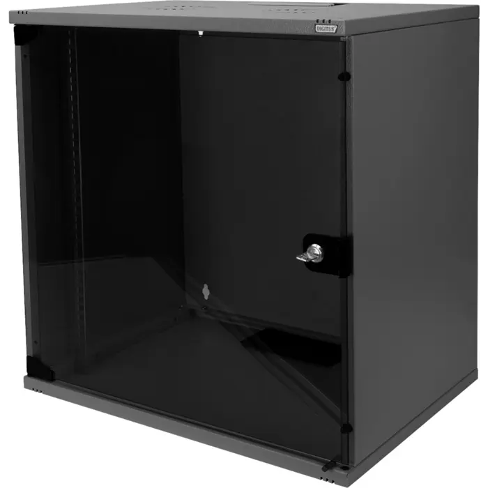 Digitus wall housing, SOHO, 540x400 mm (WxD) (black, unassembled, 12 height units)