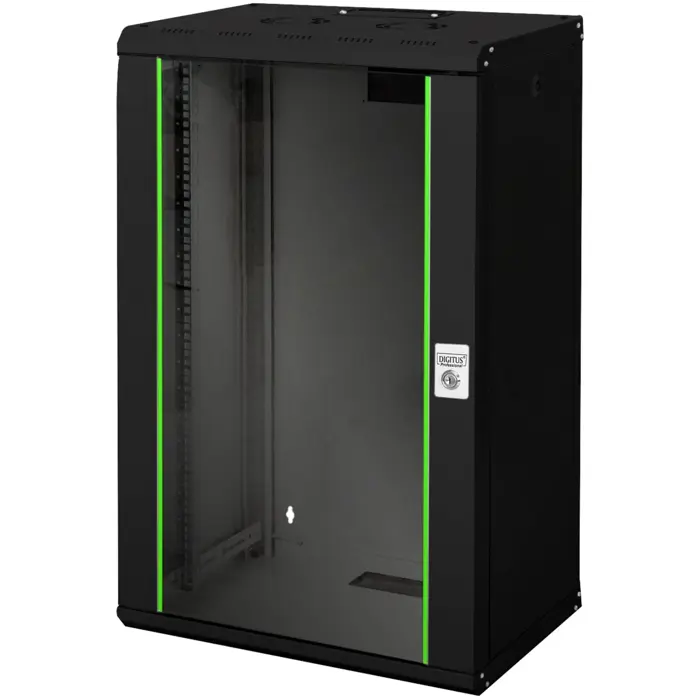 Digitus wall housing Unique 600x450 20U (black, 20 height units)
